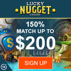 Lucky Nugget Online Casino - Welcome Bonus