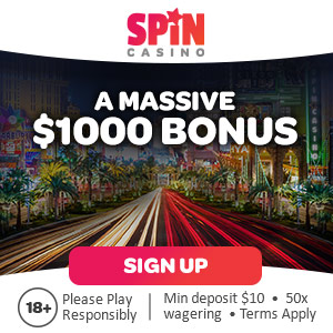 Spin Casino - Welcome Bonus Offer!