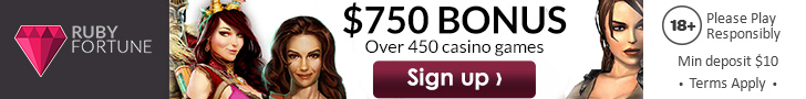 Get $750 Free at Ruby Fortune Online Casino