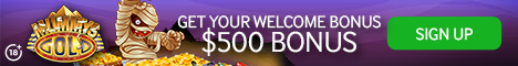 Mummys Gold Casino - Get a $500 Welcome Bonus