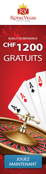 Royal Vegas Online Casino hight ranking. Royalvegas_banner_160x600_FRCHF